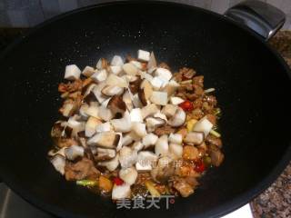 Double Mushroom Fresh Rabbit recipe