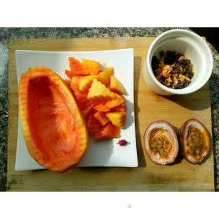 Papaya, Tremella, Lotus Seed Soup recipe