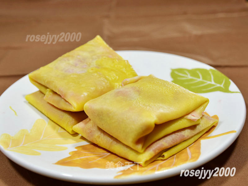 Strawberry Crepes--fruit