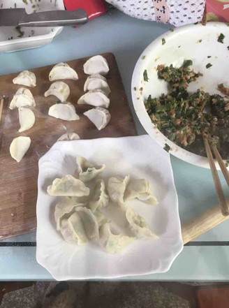 Shepherd's Purse Dumplings recipe