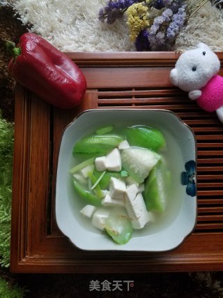 Water Melon Tofu Soup recipe