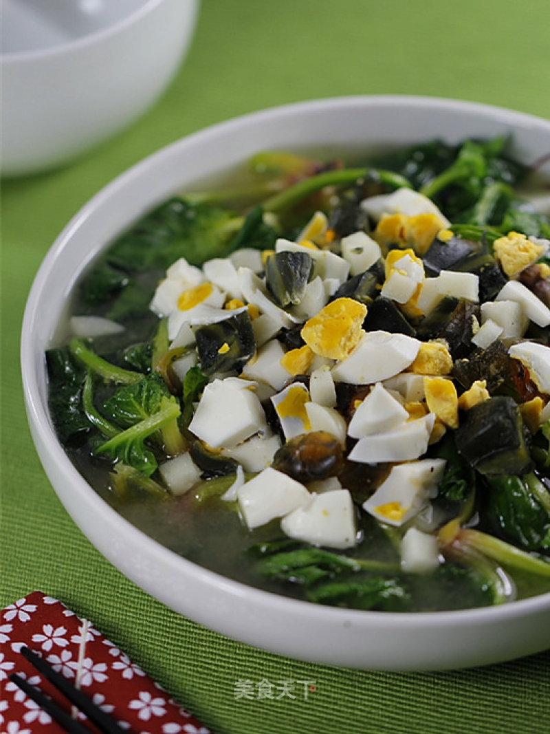 Spinach in Soup recipe