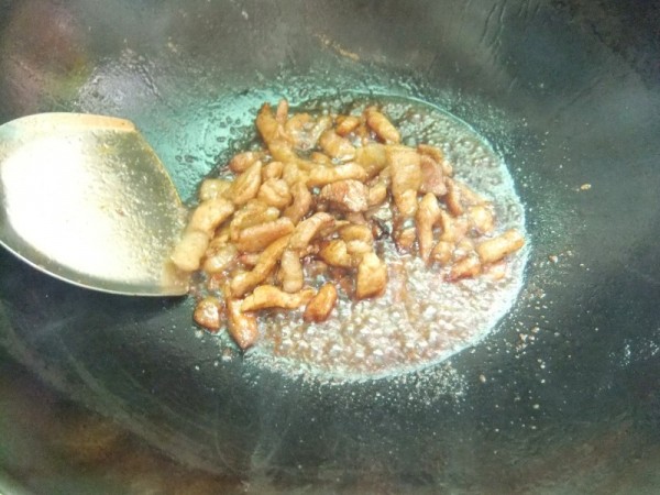 Stewed String Beans with Pork Belly recipe