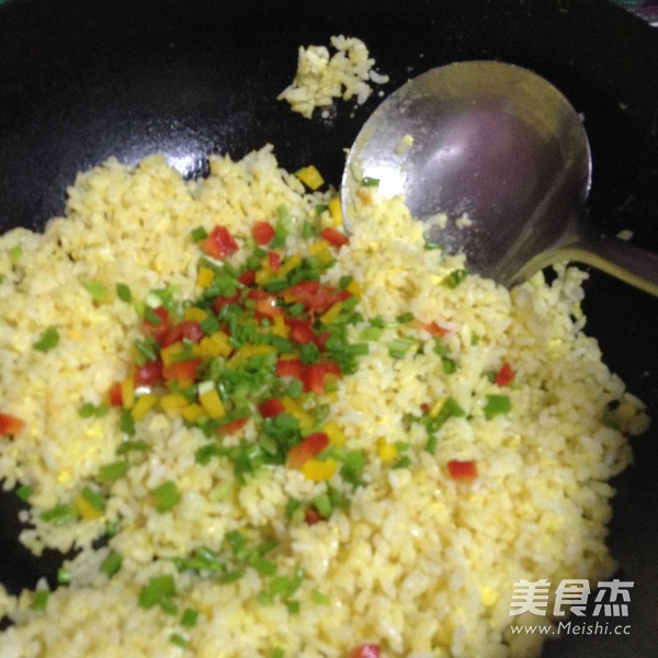 Golden Egg Fried Rice recipe