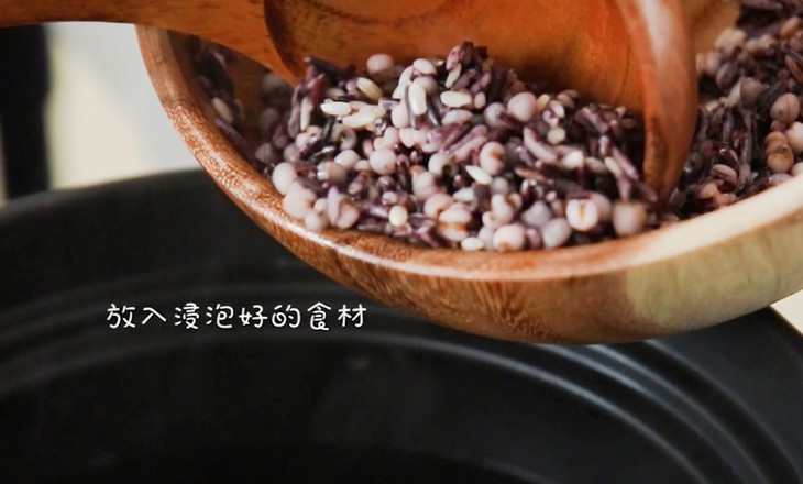 Shimei Congee｜purple Rice and Barley Congee recipe