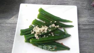 Garlic Okra recipe