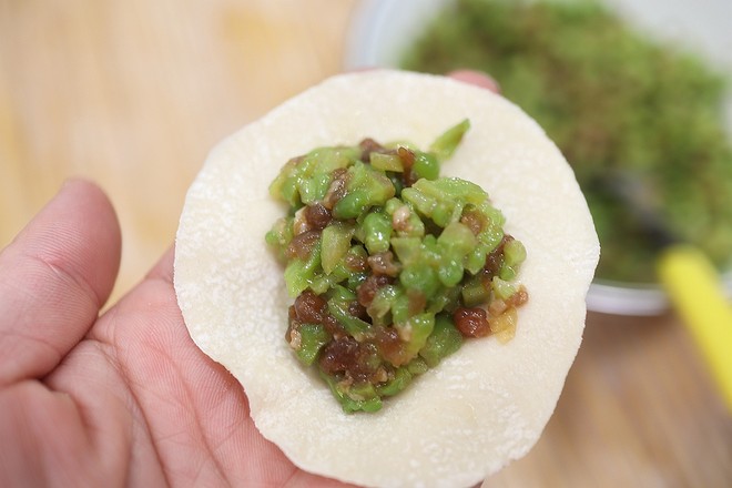 Pork Bitter Gourd Dumplings recipe