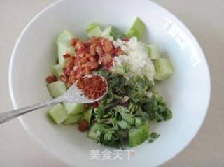 Cucumber with Water Tempeh recipe