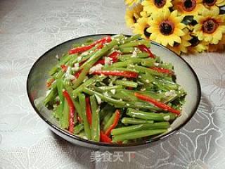 Refreshing Small Cold Dish--------[cold Convolvulus Stalks] recipe