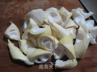 Abalone Grilled Bamboo Shoots recipe