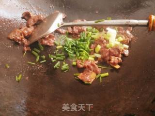 Stir-fried Beef with Chives recipe