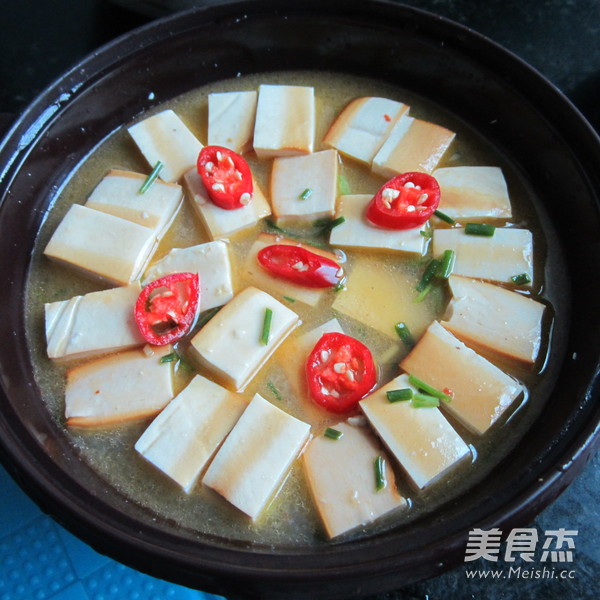 Microwave Boiled Tofu recipe