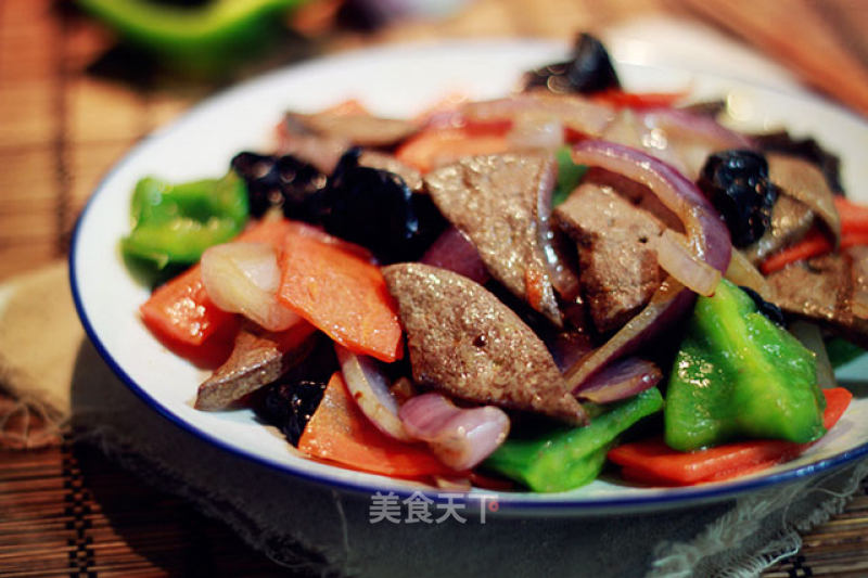 Fried Pork Liver with Onions recipe