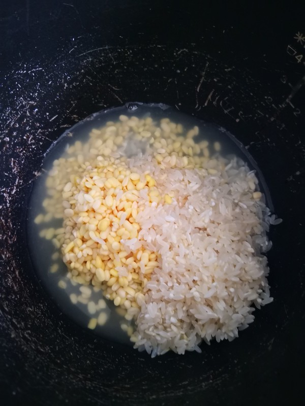 Peeled Bean Rice recipe