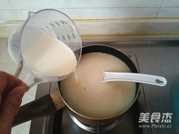 Lotus Seed Soy Milk Pudding recipe