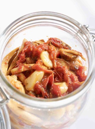 Roasted Baby Tomatoes with Mushroom Sauce recipe