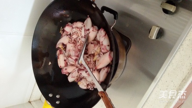 Scallion Fried Squid recipe