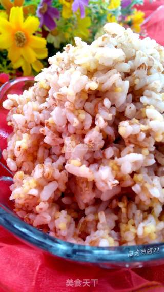 Red Japonica Rice with Mixed Grains recipe