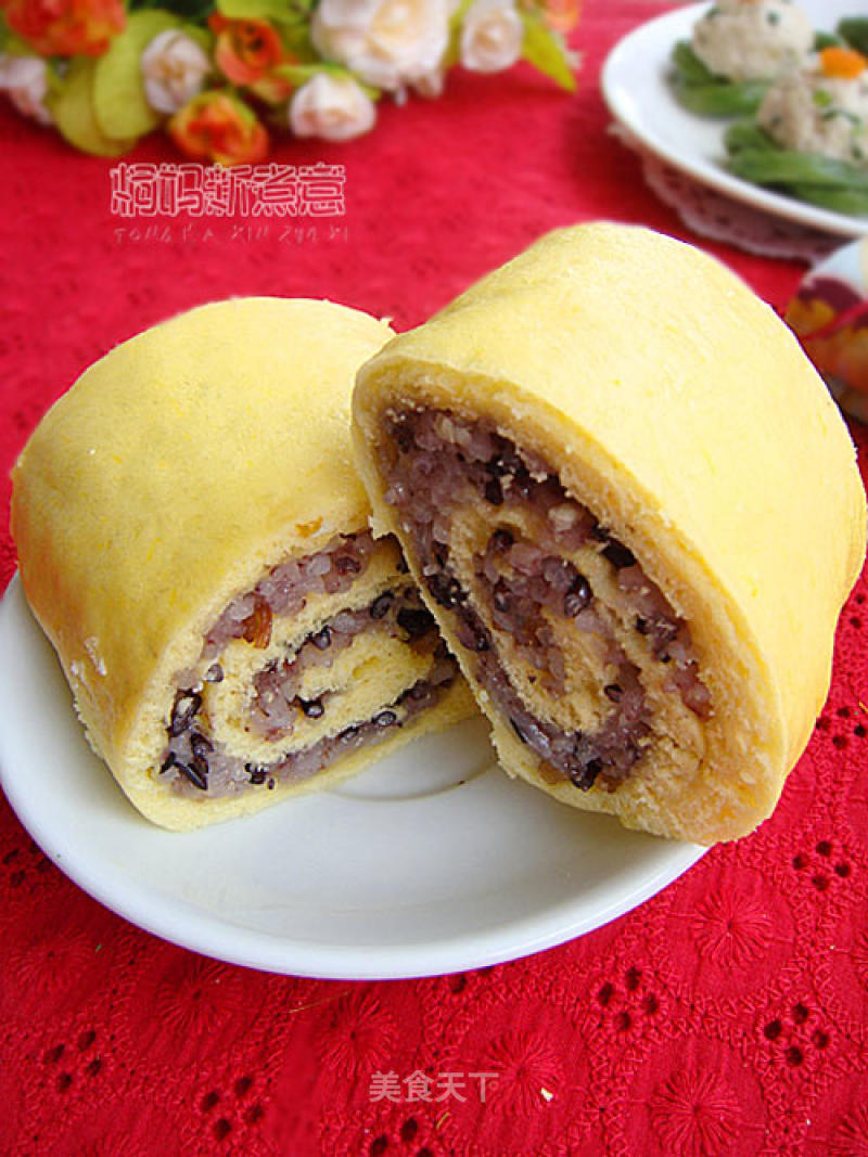 Cantonese-style Waxed Glutinous Rice Roll recipe