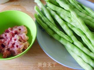 String Beans with Minced Meat recipe