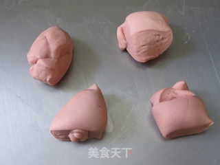 Year of The Pig [pig and Pig Cartoon Buns] recipe