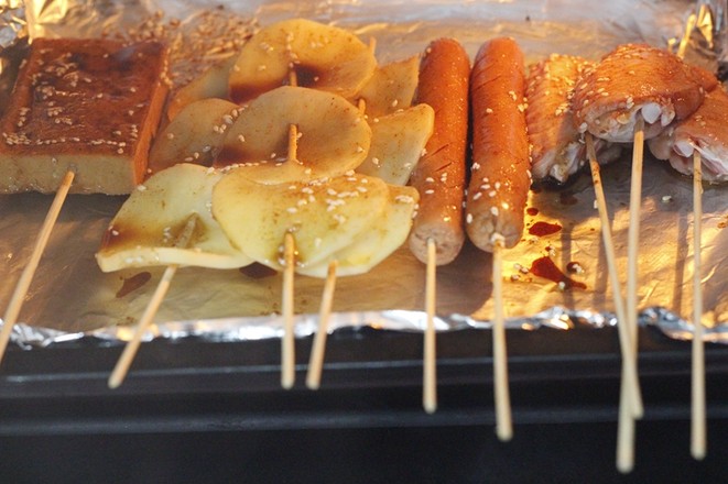 Homemade Bbq Skewers recipe