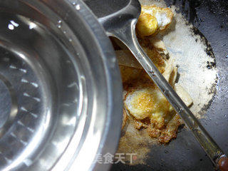 Fried Quail Eggs with Soy Protein recipe