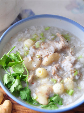 Lianxiang Water Chestnut Pork Ribs Congee recipe