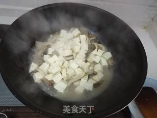 Stewed Tofu with Mushrooms recipe