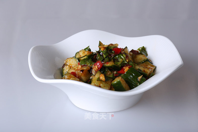 Guizhou Oil Chili Mixed with Cucumber recipe