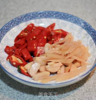 Summer Appetizer Dish---pickled Pepper Hairtail recipe