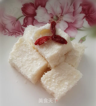 Coconut Milk Cold Cake recipe