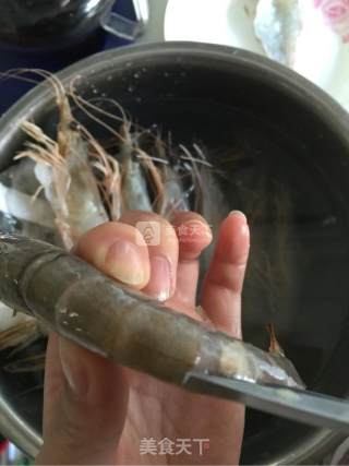 Steamed Prawns with Garlic Vermicelli recipe