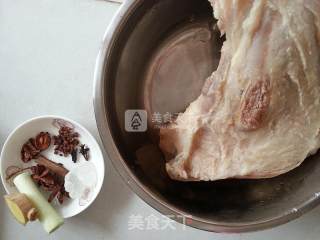 Marinated Pork Leg Bones recipe