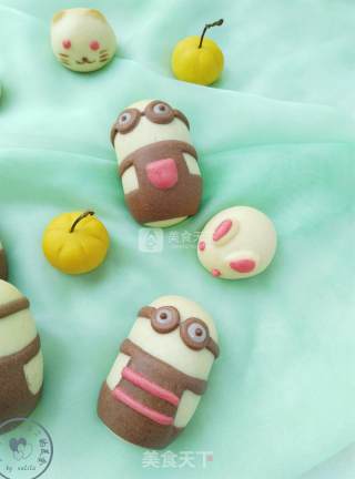 #aca烤明星大赛#~cartoon Little Yellow Man Burns Fruit recipe