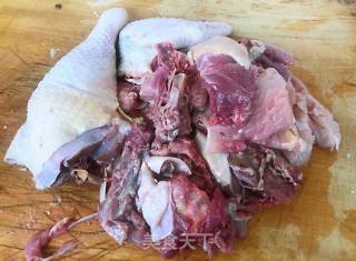 Big Bone Chicken Stewed Potatoes and Shiitake Mushrooms recipe