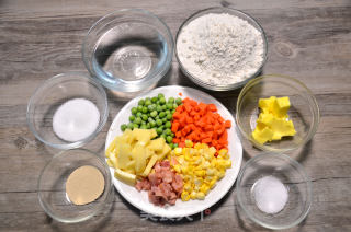 Color Vegetable Cheese Bread recipe