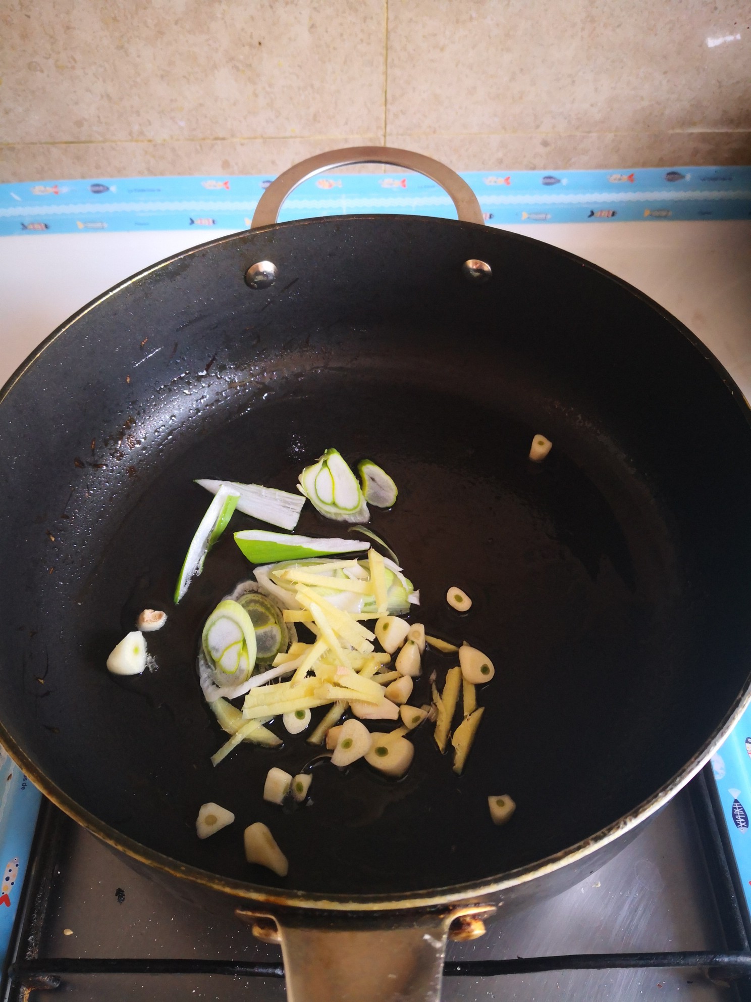 Stir-fried Green Beans with Sausage recipe