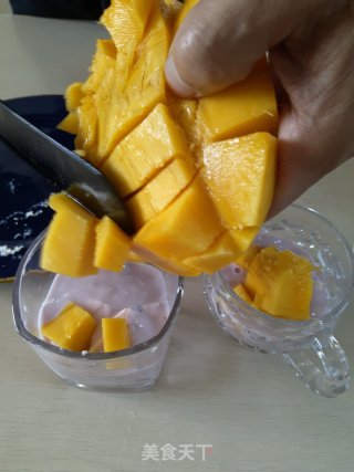 Mango Yogurt Cake Cup recipe