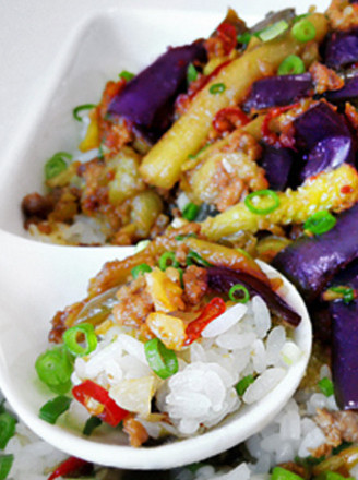 Fish-flavored Eggplant Rice recipe