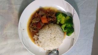 Braised Beef Brisket Rice (rice Cooker Version) recipe