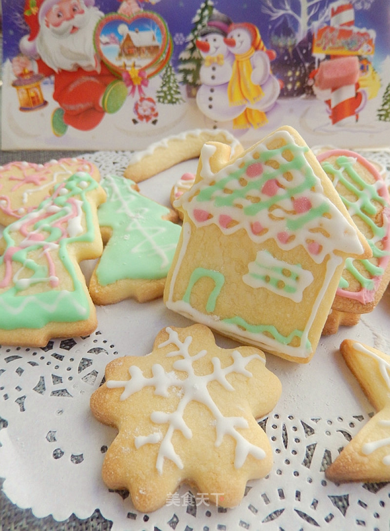 Christmas Icing Cookies recipe