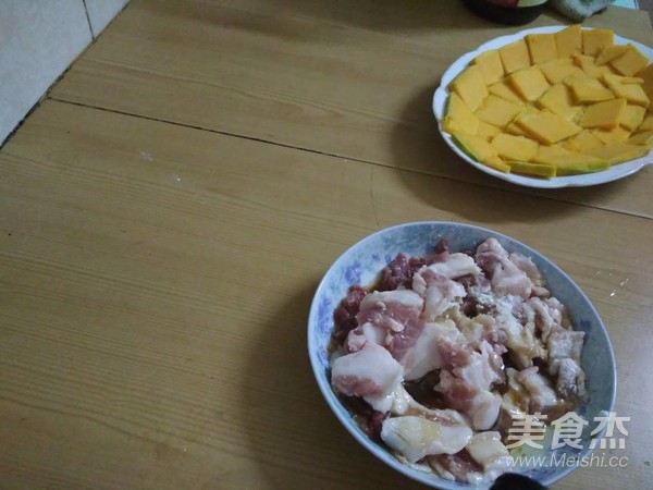 Steamed Pork Belly with Salted Fish recipe