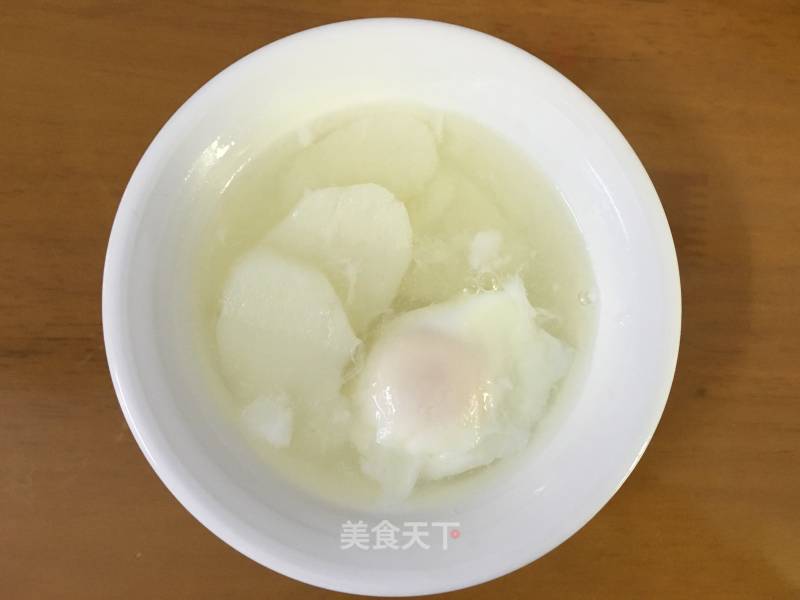 Yam and Egg Sweet Soup recipe