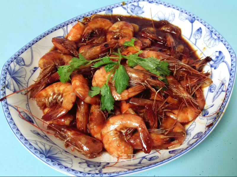 Sauce Fried Shrimp recipe