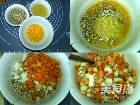 Golden and Silver Rice recipe