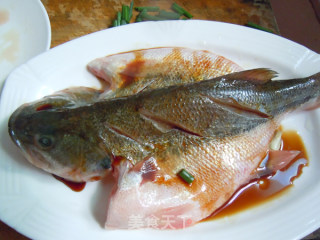 【steamed Sea Bass】 recipe