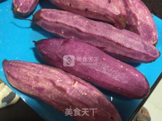 Homemade Handmade Taro Balls recipe