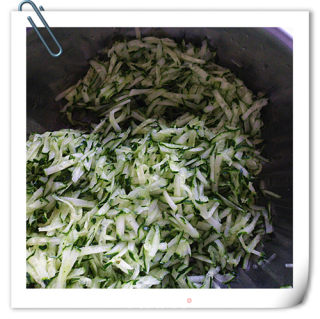 Cucumber Stuffed Pot Stickers recipe
