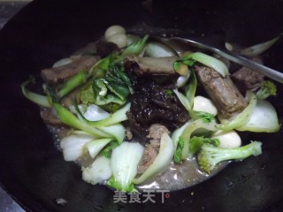 Red Wine Ribs and Quail Eggs recipe